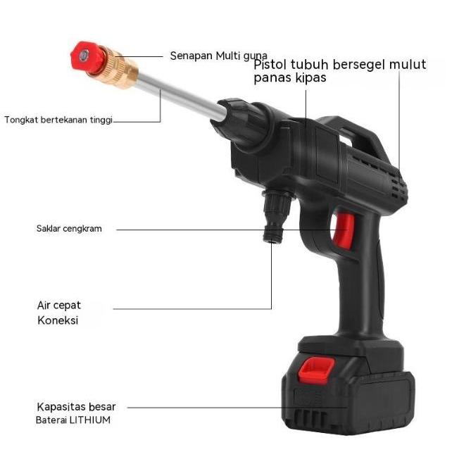 Jet Cleaner Tekanan Tinggi Alat Cuci Mobil Motor Ac Steam Mesin Cuci Steam Motor Mobil Mini /Jet