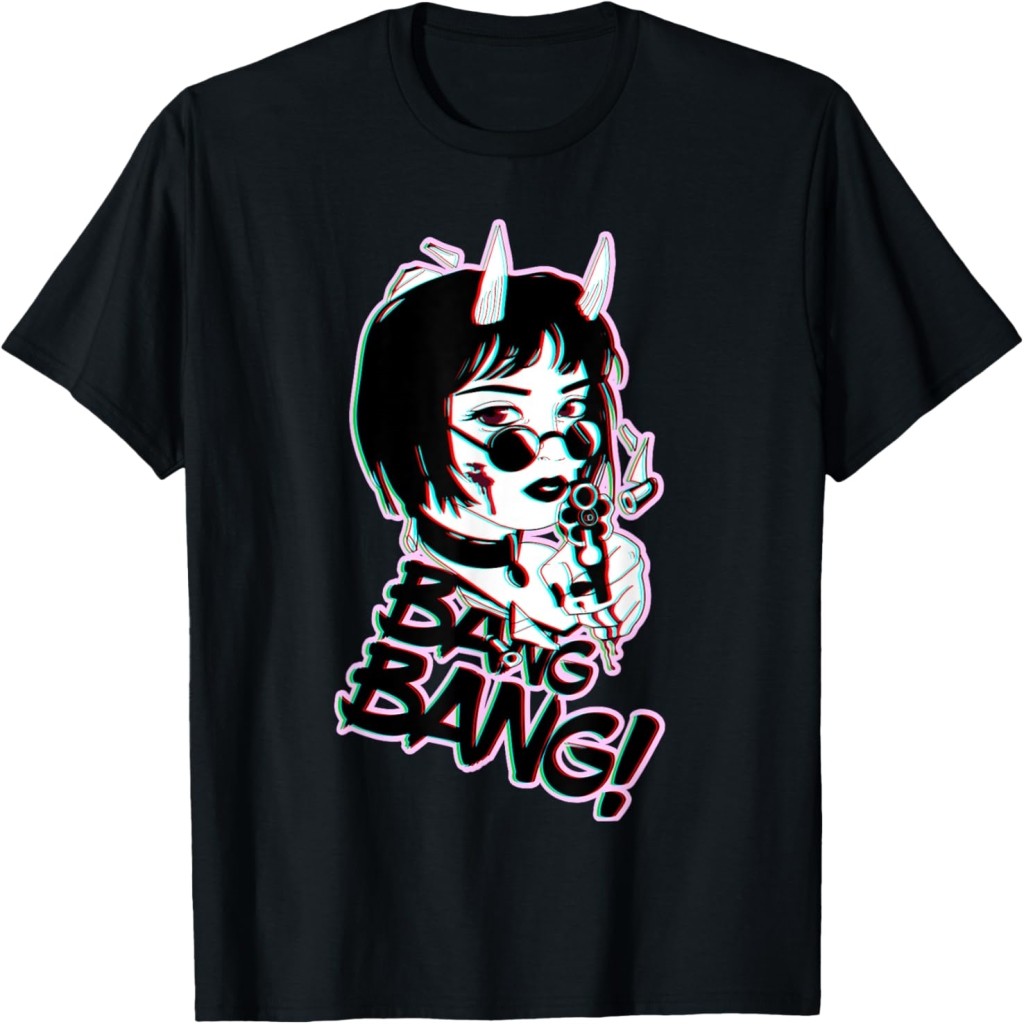 Bang Anime Girl Japanese Aesthetic Otaku T-Shirt