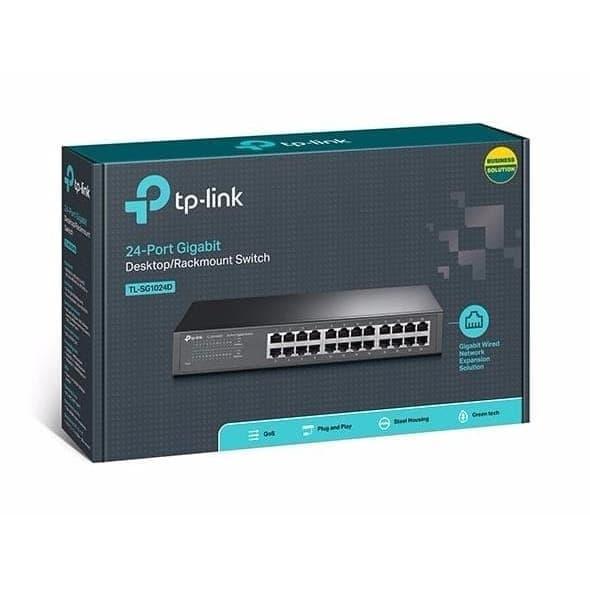 TP-LINK SWITCH HUB 24-PORT GIGABIT - TL-SG1024D