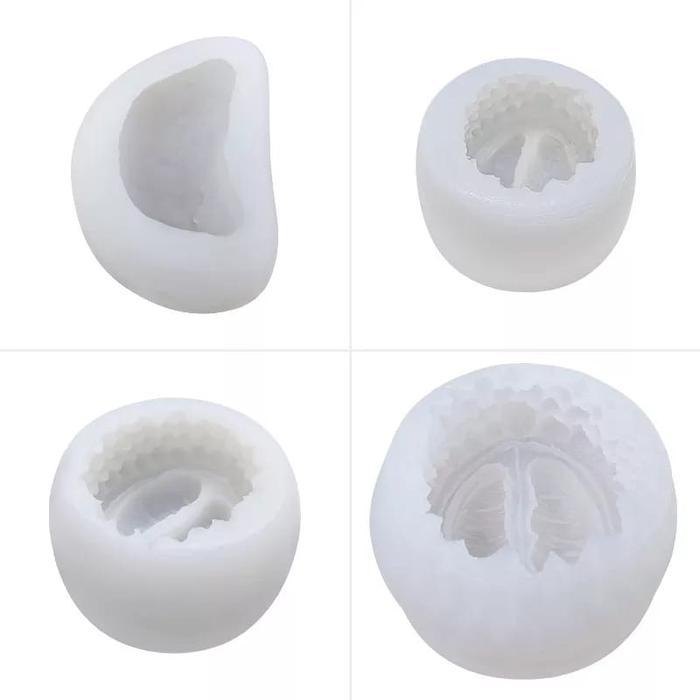 Cetakan Silikon Bentuk Durian Mousse Cake 3D Silicone Mold Co