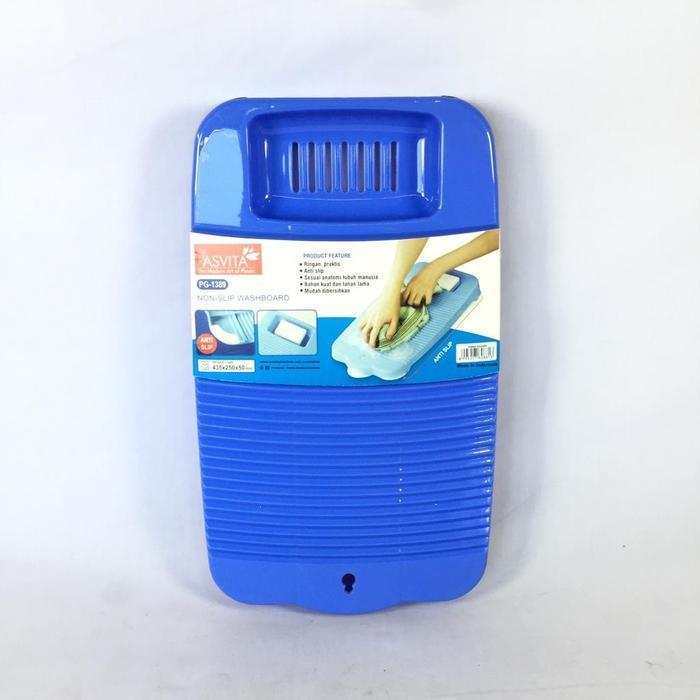 Papan Cuci Besar Papan Cuci Plastik Papan Cuci Baju Papan Penggilas Erika Green Leaf Asvita