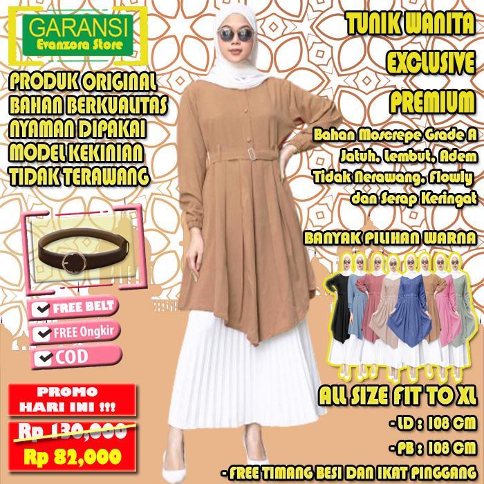 Tunik Amanda Tunik Terbaru 2022 Kekinian Tunik Wanita Remaja Murah