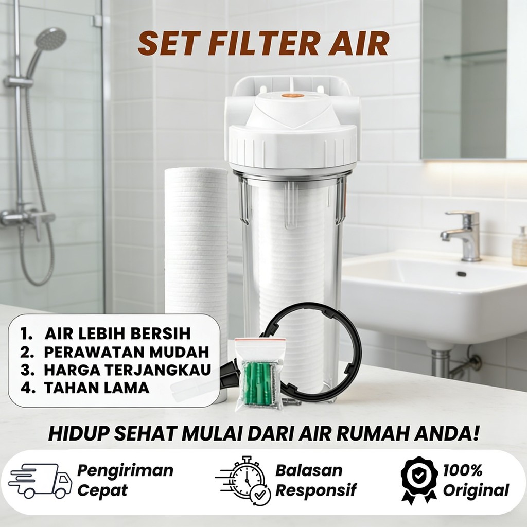 HOUSING FILTER AIR  10" + Filter PPF 5 Micron- PPF