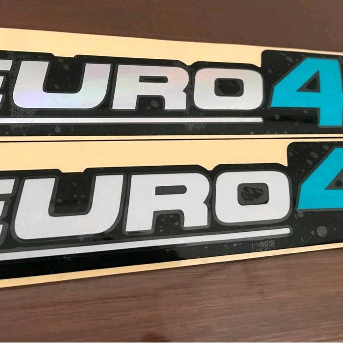 STIKER MOBIL STIKER EURO4 STIKER CUTTING