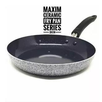 Maxim Neostone Frypan Teflon 28 cm Anti Lengket Lapisan Ceramic