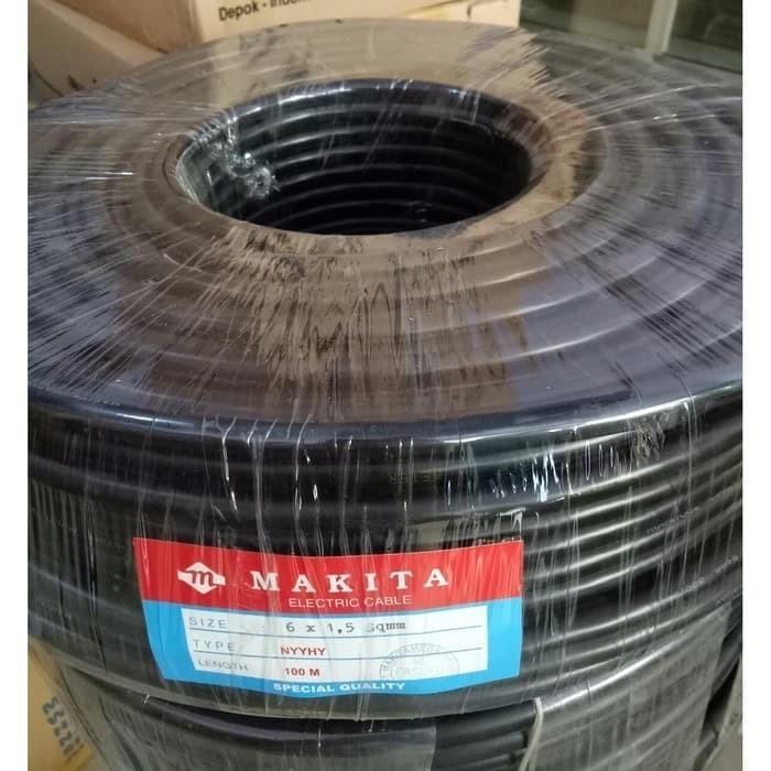 Kabel Control Serabut NYYHY 6x1,5 6x1.5 NYYHY 6x1,5mm 6x1.5mm Meteran