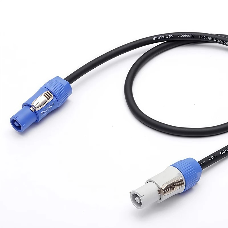 Weatherproof 3-Pin Power Cable (3?1.5mm?) for Stage Audio, Lighting Gear, Beam Projectors & LED