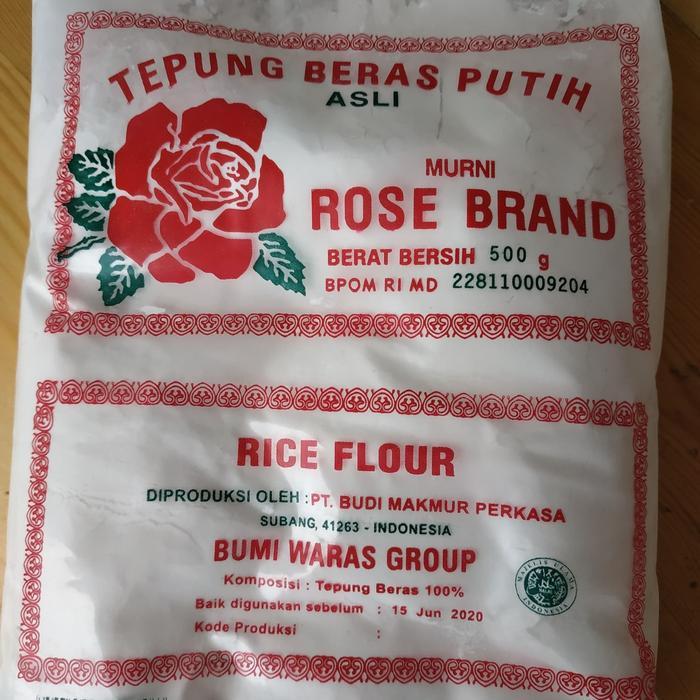 TEPUNG BERAS ROSE BRAND 1 dus 500gr
