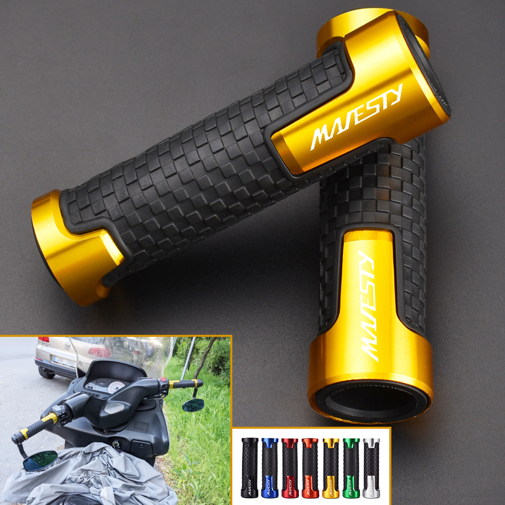 For Yamaha Majesty 400 Majesty s125 Majesty 250 Accessories CNC Motorcycle Non Slip Handlebar Grips