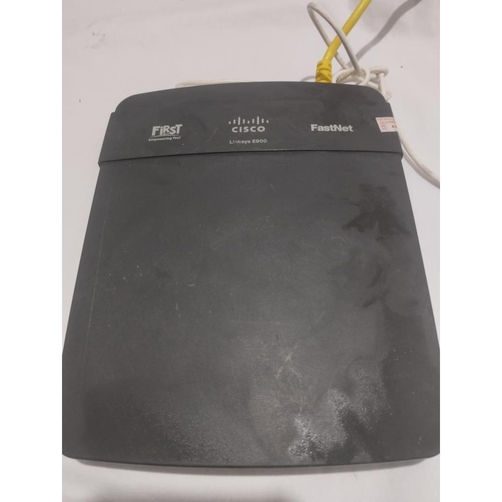 Linksys E900 Cisco Bekas First Media Wireless n Router (openwrt)