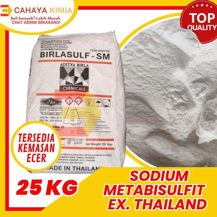 Sodium Metabisulfit/ Sodium Metabisulfit Thailand 1 Zak (25kg) INSTANT