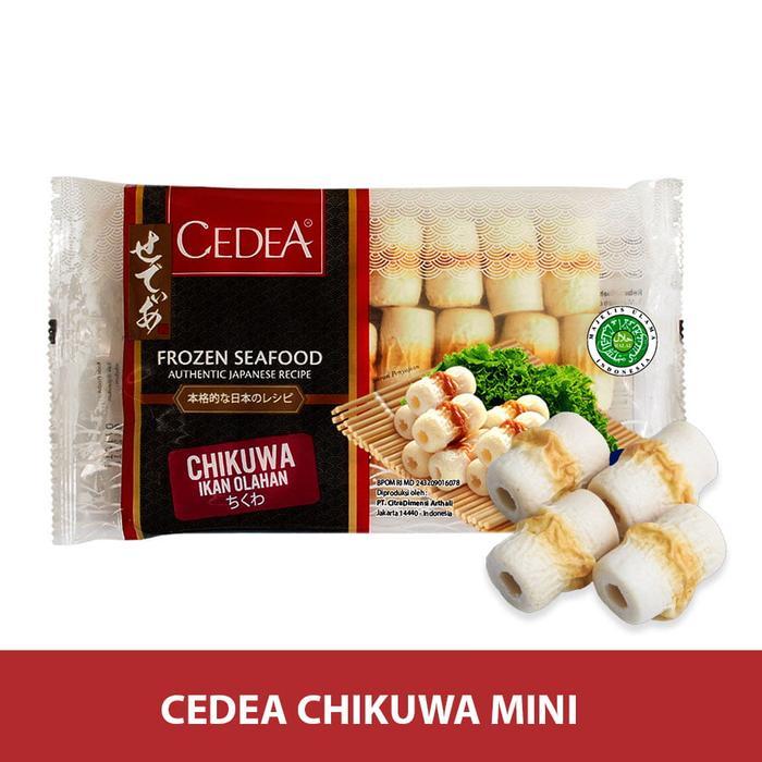 Cedea Chikuwa 250 Gr Ikan Olahan Beku