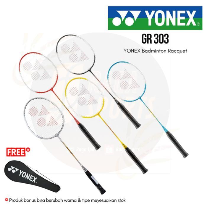 TerbaruBest Seller Raket Badminton Yonex Gr 303 / Yonex Gr 303 Raket Yonex Free Tas Original