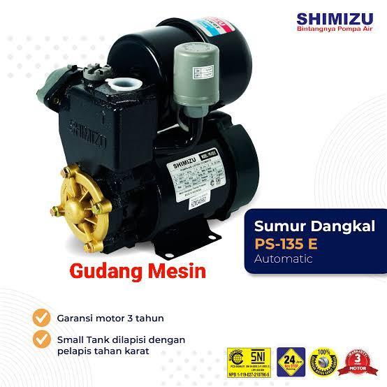 Pompa Air Pendorong Shimizu 135 Otomatis