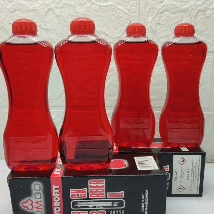 "New" Oli Shock Depan Jumbo Semua Motor Matic Bebek Sport - 1 Box (2 Botol x 100ml) - Motorcycle Oil