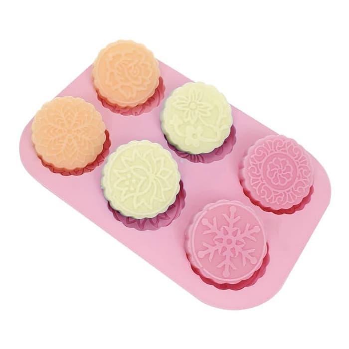 CETAKAN MOONCAKE KOTAK SILIKON MOON CAKE KOTAK SILICONE MOONCAKE