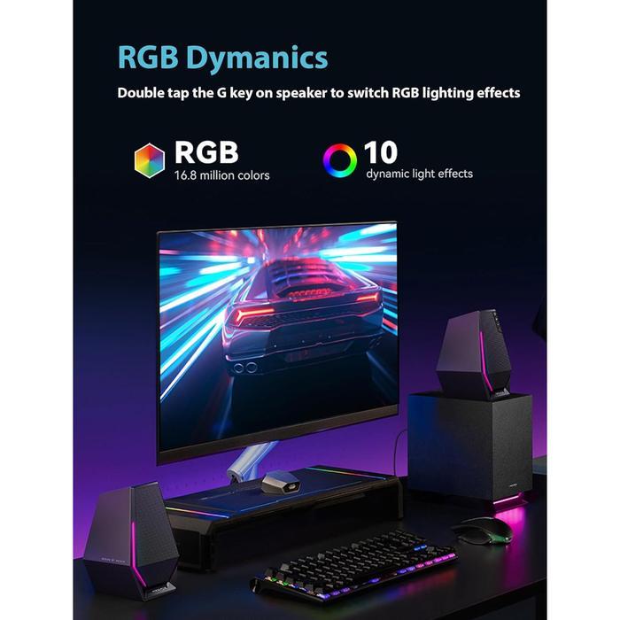 1511856 Edifier Hecate G1500 MAX G1500MAX G 1500 Multimedia 2.1 Desktop Gaming Wireless Bluetooth