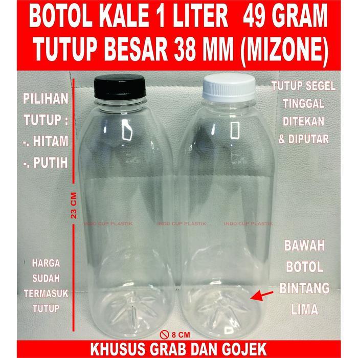 Botol Kale 1 Liter - Botol Plastik 1 Liter - Botol 1 Liter
