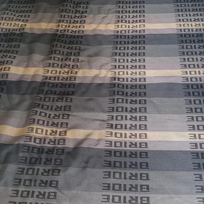 BAHAN FABRIC KAIN JOK RACING BRIDE GRADASI HITAM