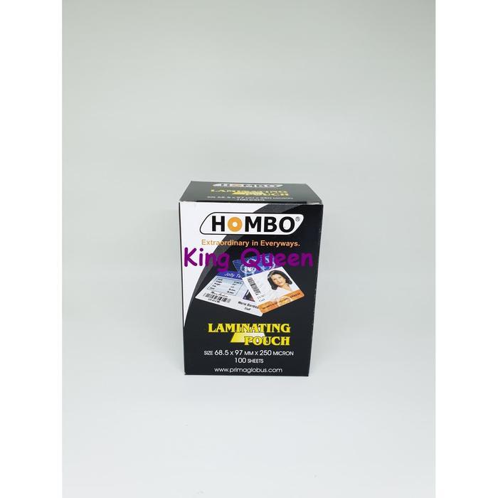 [] Plastik Laminating KTP / Laminating KTP Hombo 250 - Micron