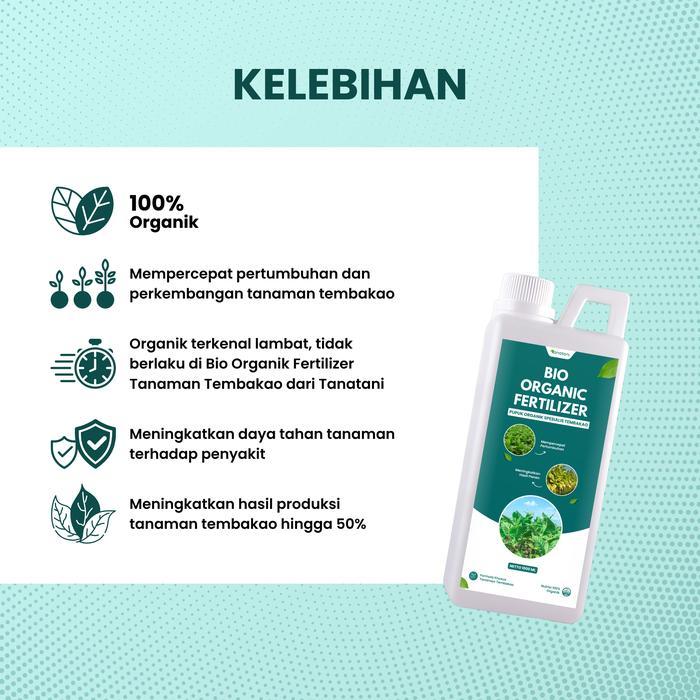BIO ORGANIC FERTILIZER - PUPUK ORGANIK CAIR UNTUK TANAMAN TEMBAKO KEMASAN 1 LITER