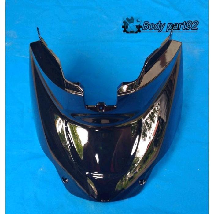 Stok Baru Cover Tangki Tutup Mesin Bawah Jok Scoopy Fi New 2017 2019 hitam