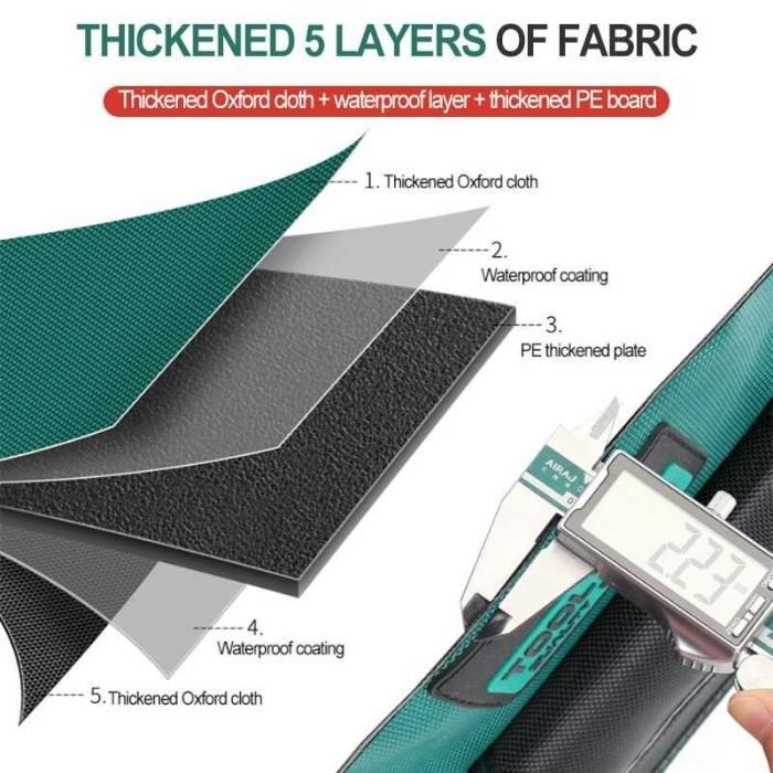 TOOL BAG TAS PERKAKAS KERJA BOX TEMPAT PERALATAN ALAT TUKANG HARDWARE ORIGINAL QUALITY