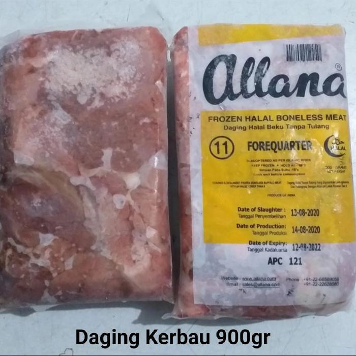 Daging Kerbau 900gr @frozen Gratis ongkir