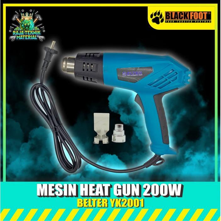[ADA GARANSI] BELTER Mesin Heat Gun 2000W / Hot Gun Blower Gun Panas Mesin Pemanas Alat Pasang