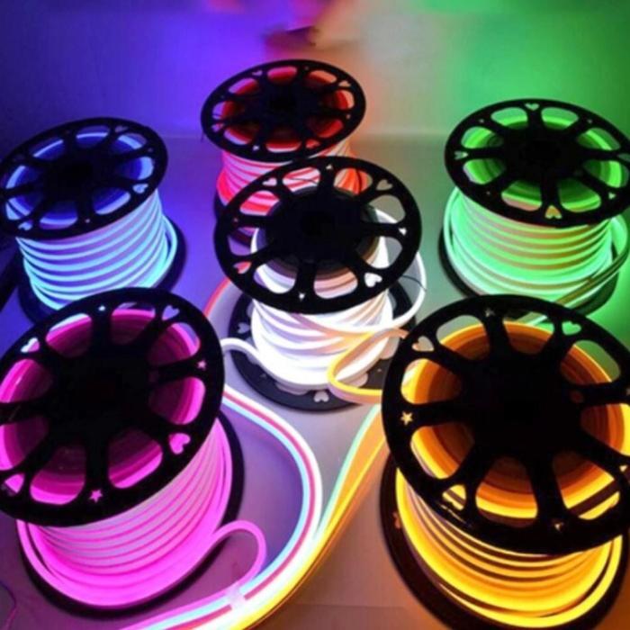 "New" Lampu led NEON FLEX SELANG 220V HARGA METERAN neon flexibel outdoor