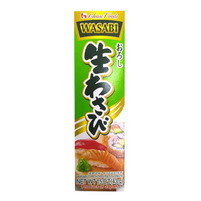 "New" House Neri Wasabi 43gr Pasta Wasabi Wasabi House Foods Wasabi
