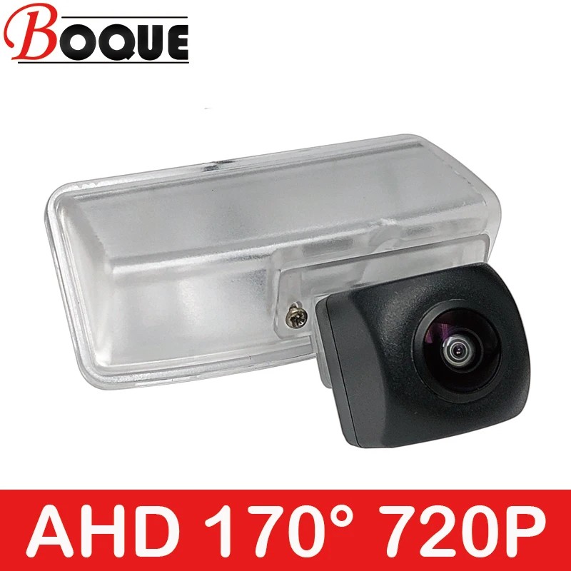 BOQUE 170 720P HD AHD Car Vehicle Rear View Reverse Camera For Toyota Avanza Noah Voxy Esquire Crown