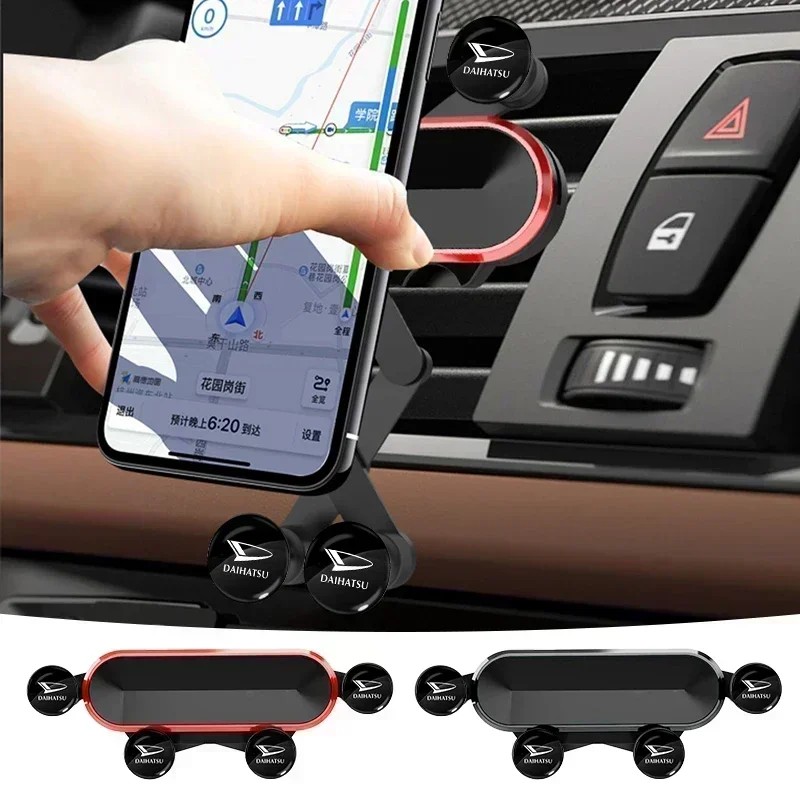 360° Gravity Car Phone Holder Universal Car Phone Holder For Daihatsu Terios Sirion Mira Rocky Mater