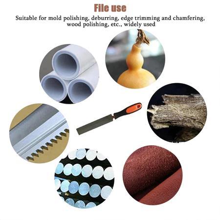 "New" Kikir Gergaji T12 Gergaji Flat Besar File 6 Inch Alat Tangan Tukang Kayu Kikir Gergaji Mesin 6