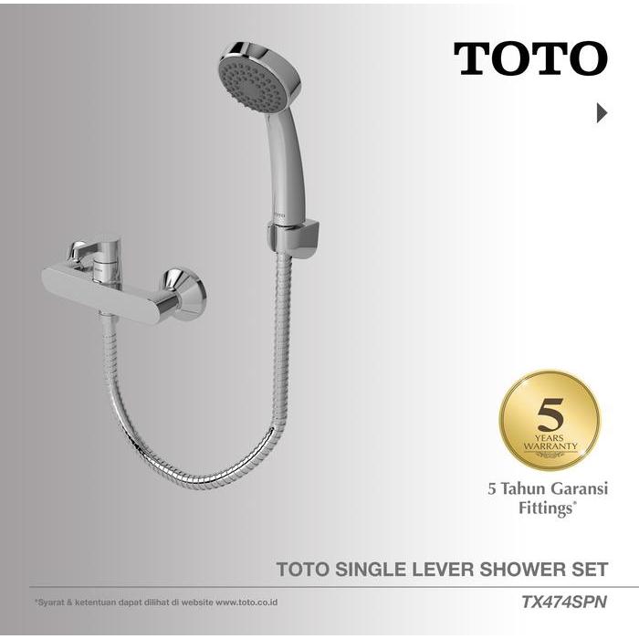 Toto - Toto Shower Mixer Tx474Spn Shower Mandi - Kran Shower - Shower Mandi