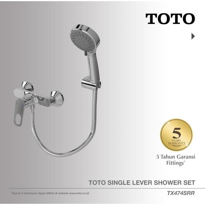 Toto - Toto Shower Mixer Tx474Srr Shower Mandi - Kran Shower - Shower Mandi