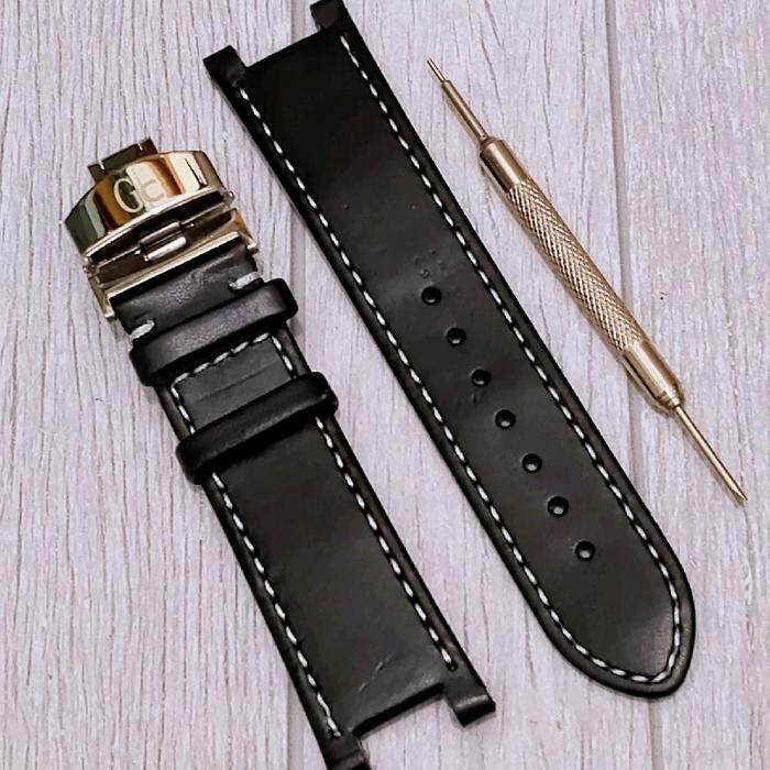 GC GUESS COLLECTION TALI STRAP JAM TANGAN LEATHER 22MM PRIA KULIT