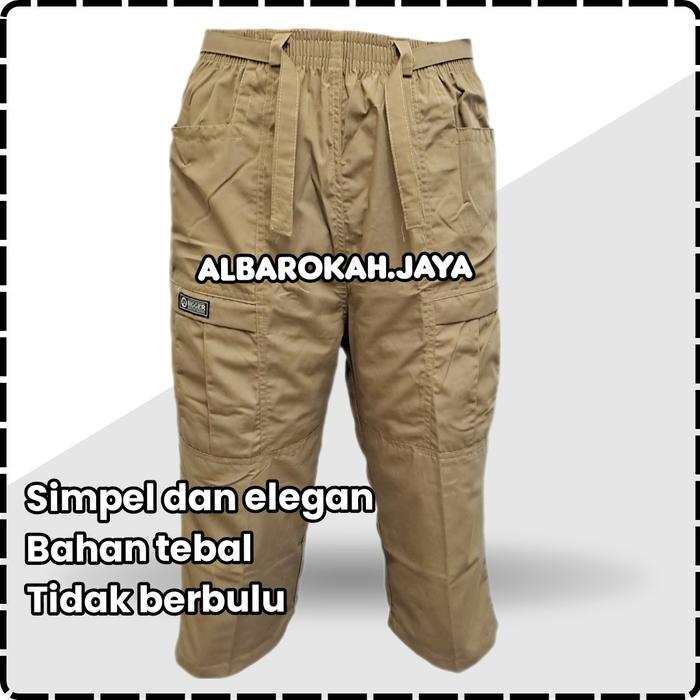 Stok Baru Celana Sirwal rempel,celana pangsi pria muslim,celana pengajian pria dewasa