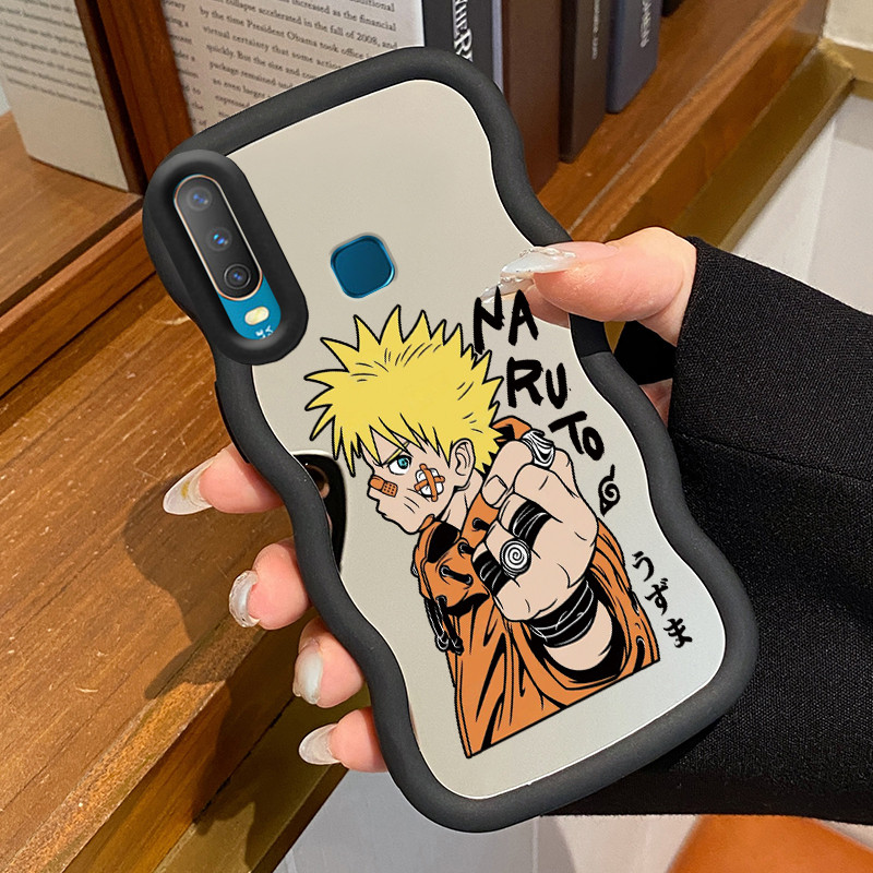 Casing Hp Untuk VIVO Y12 Y12i Y15 Y17 Y3 Y3s 2020 Case Tampilan Anime Kekinian Kekinian Cermin Cesin