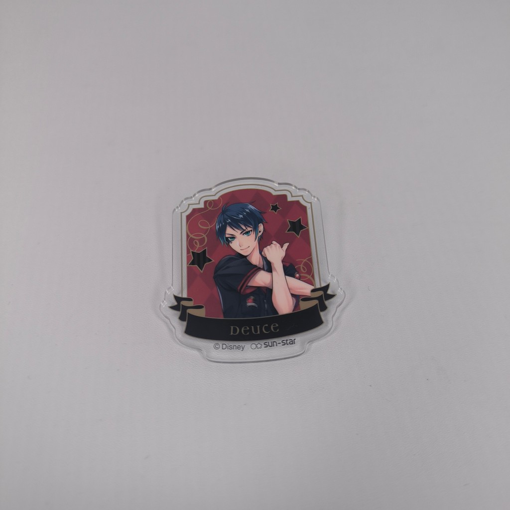 Acrylic Clip Badge Disney Twisted Wonderland Deuce Spade