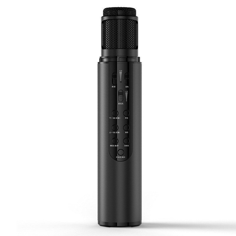 K1 Bluetooth Microphone Sing Song Mobile phone Wireless Microphone The Stereo Live Sound Card Moving