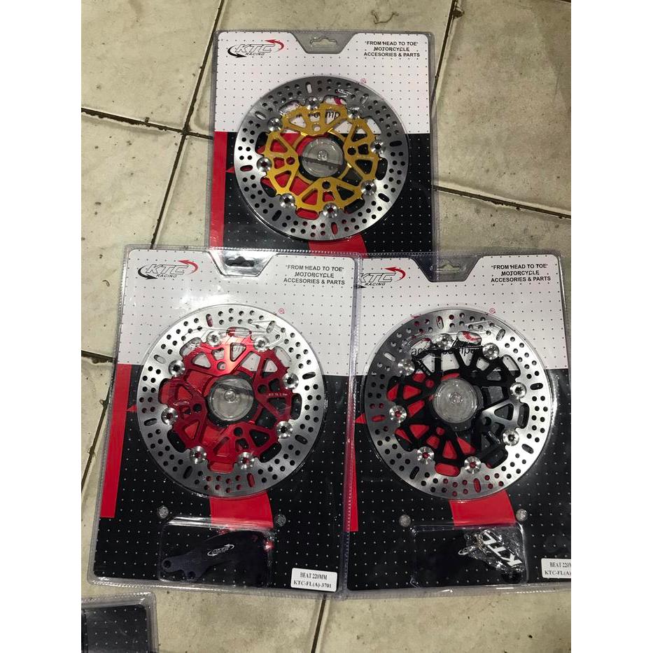 Piringan Ktc Beat 220 Bulat, Dics Ktc 220 Vario 150 Lubang 4, Cakram K
