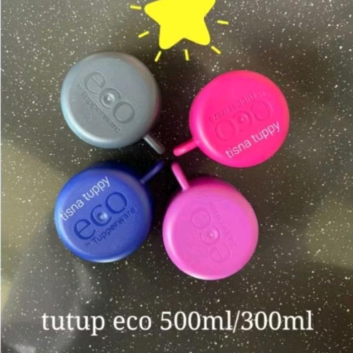 Tutup eco 500ml tutup ulir botol tupperware model lama