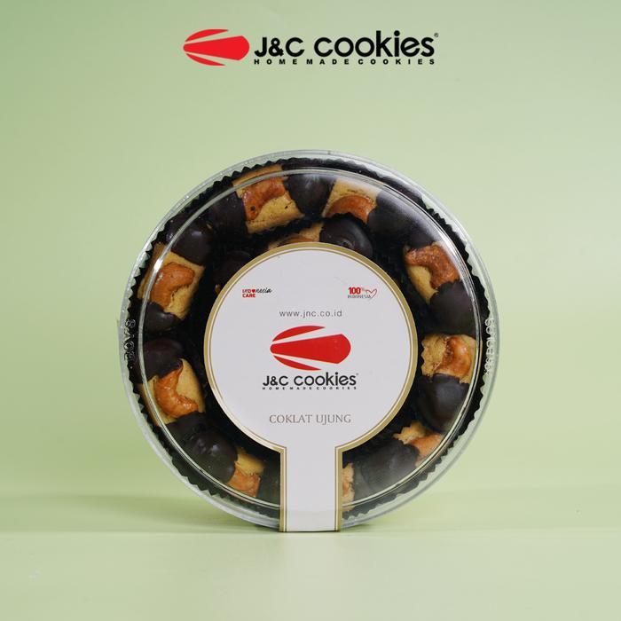 Kue Cokelat Ujung Kue Kering JNC Cookies Kue Lebaran Toples Regular J&