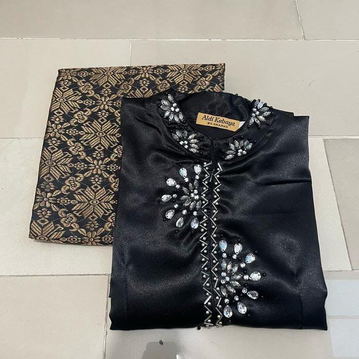 "New" SETELAN TUNIK SABINA PAYET MUTIARA ELEGAN Cantik Formal Mewah Muslim Nyaman Pesta Satin