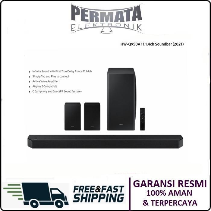 SAMSUNG HWQ950A - WIRELESS SOUNDBAR 11.1.4CH HW Q950A DOLBY ATMOS DTSX