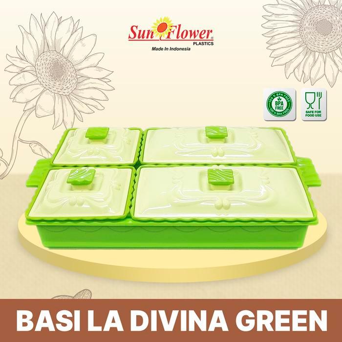 JTTOP" TEMPAT PRASMANAN SET / WADAH SAJI MAKANAN SEGI / NAMPAN SAJI MAKANAN SET / BASI PRASMANAN