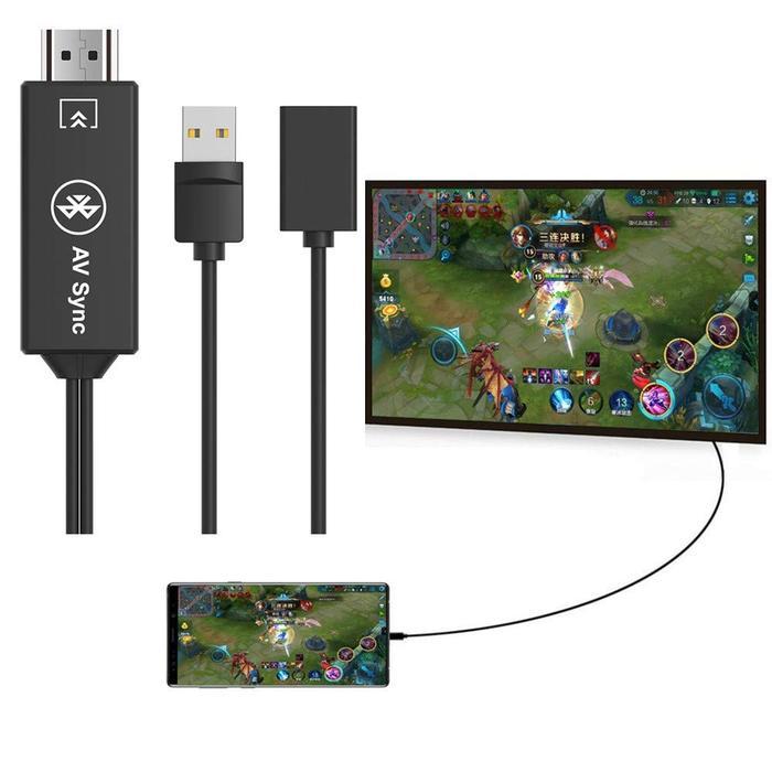 Kabel USB to TV HDMI USB Type C Micro USB Bluetooth Audio MHL to HD TV HARGA SPESIAL