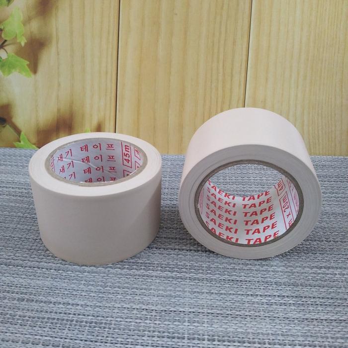 * ductape tanpa lem / pembalut pipa ac tanpa lem / lakban pipa ac