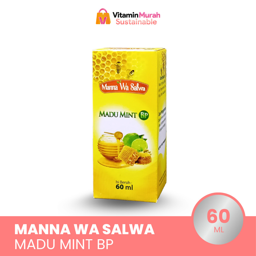 MANNA WA SALWA MADU MINT BP ISI 60 ML